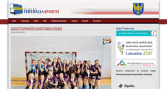 Desktop Screenshot of federacja.net.pl